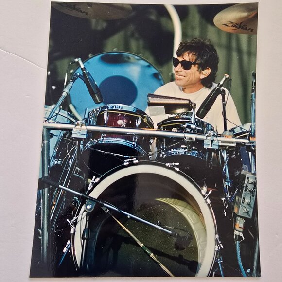 Mickey Hart Grateful Dead Drummer Photo By Rob Cohn Licensed Print Kodak Paper - Picture 7 of 12